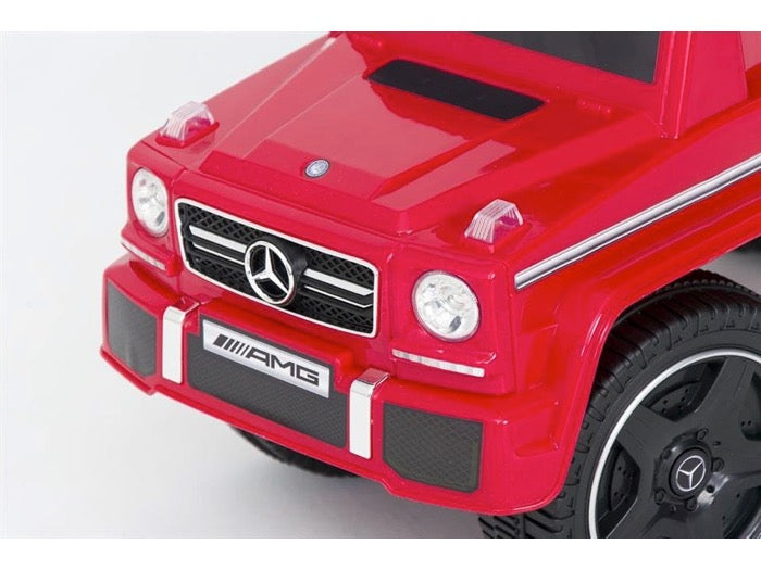 Mercedes-Benz G63 AMG – Loopauto rood