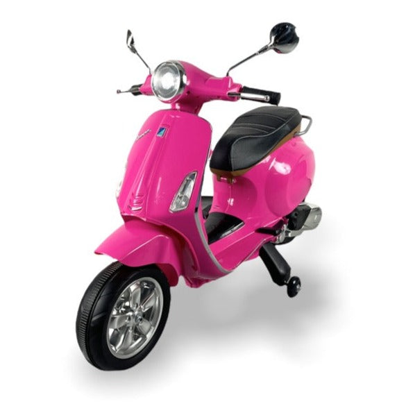 Vespa Primavera - Elektrische kinderscooter roze