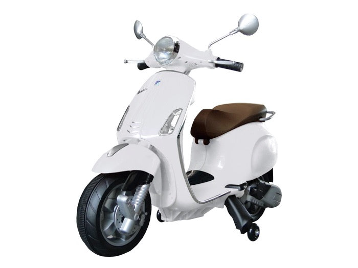 Vespa Primavera - Elektrische kinderscooter wit
