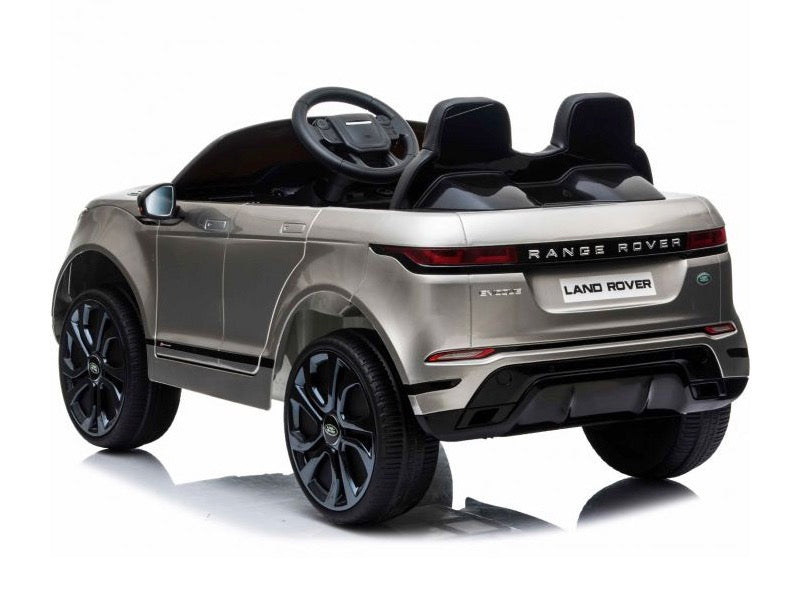 Range Rover Evoque grå - Elektrisk barnbil