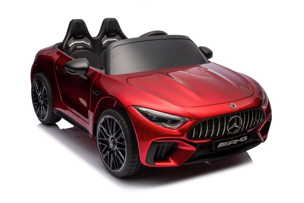 Mercedes-Benz SL63 AMG röd - Elektrisk barnbil