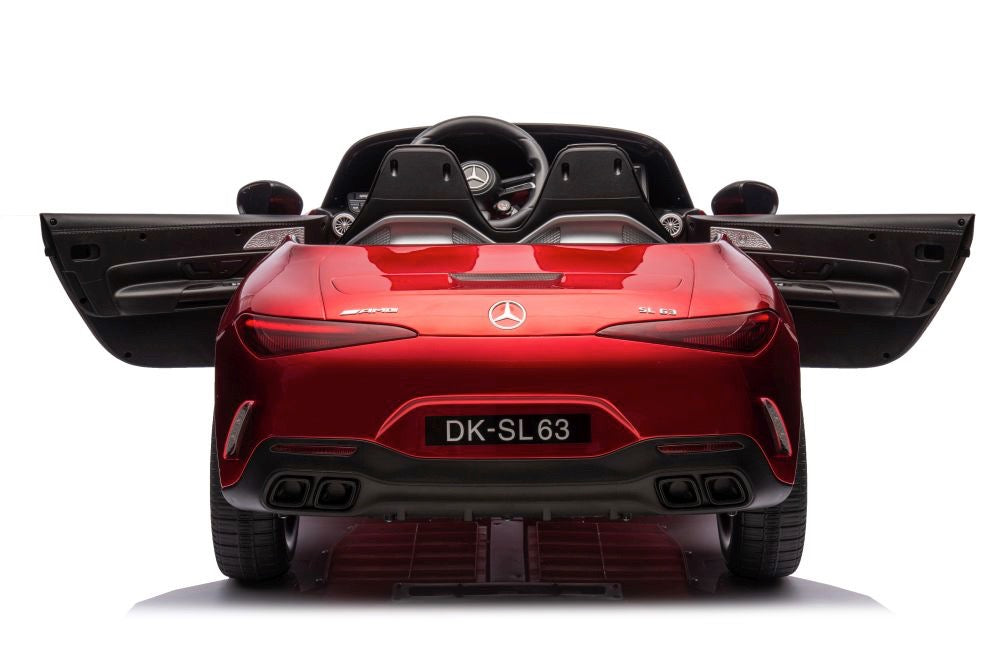 Mercedes-Benz SL63 AMG röd - Elektrisk barnbil
