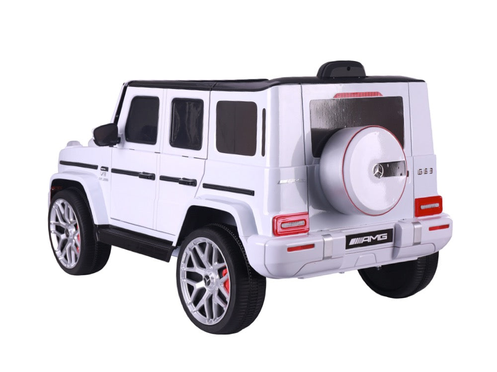 Mercedes-Benz G63 AMG - Electric children's car white