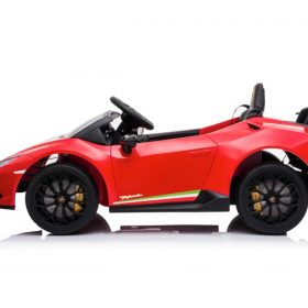 Lamborghini Huracán - Elektrische kinderauto rood
