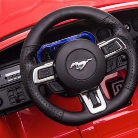 Ford Mustang - Elektrisk barnbil röd