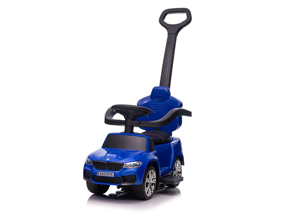 BMW 3-in-1 Walking Car (Foot-to-Floor, Push Car, and Swing Car) blue