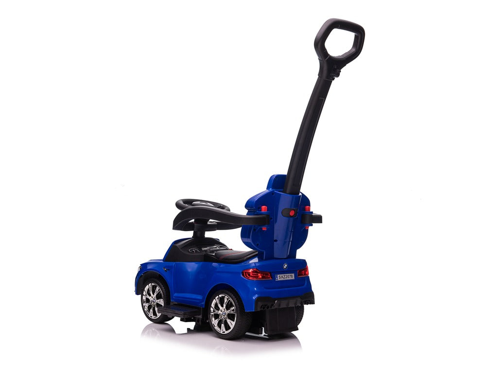 BMW 3-in-1 Walking Car (Foot-to-Floor, Push Car, and Swing Car) blue