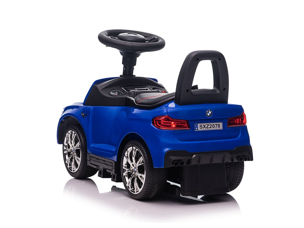 BMW 3-in-1 Walking Car (Foot-to-Floor, Push Car, and Swing Car) blue