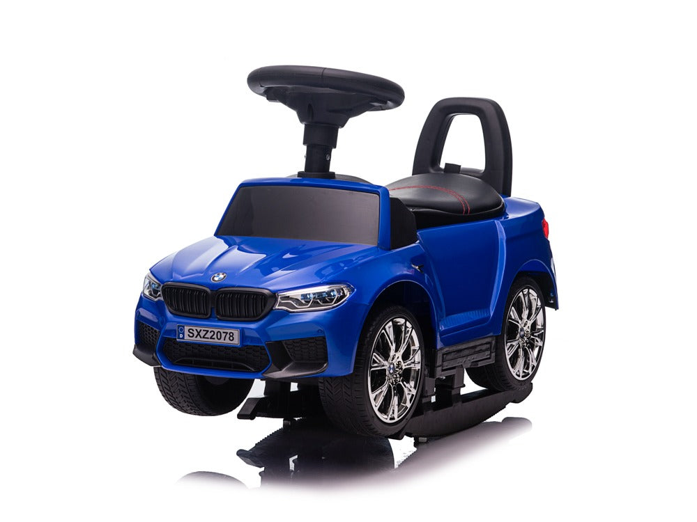 BMW 3-in-1 Walking Car (Foot-to-Floor, Push Car, and Swing Car) blue