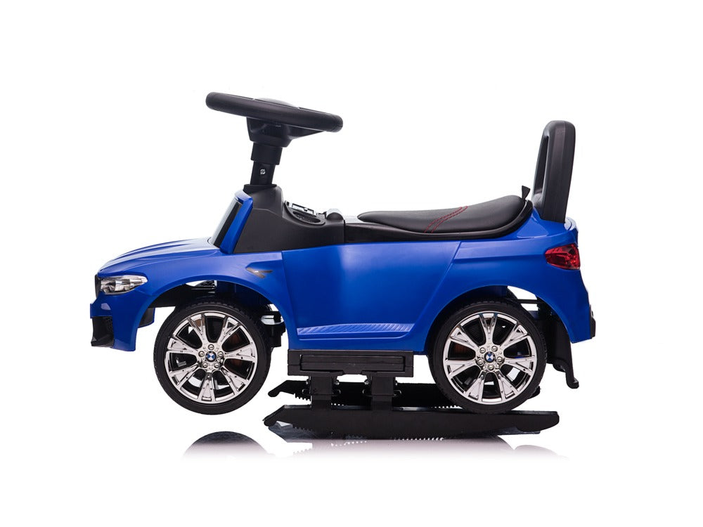 BMW 3-in-1 Walking Car (Foot-to-Floor, Push Car, and Swing Car) blue