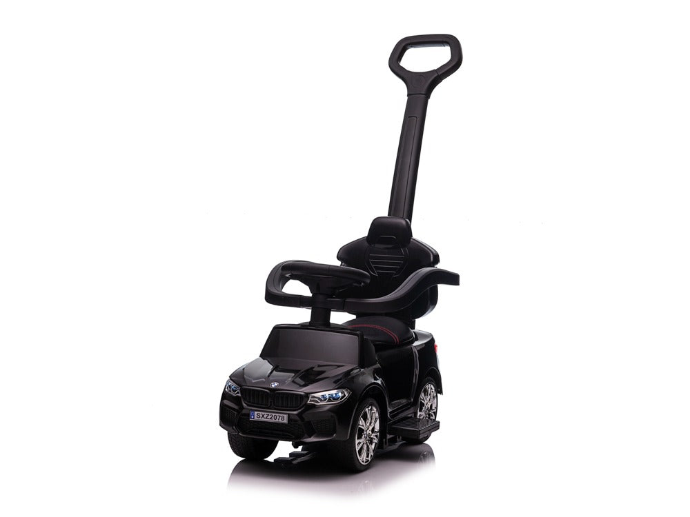 BMW 3-in-1 Walking Car (Foot-to-Floor, Push Car, and Swing Car) black