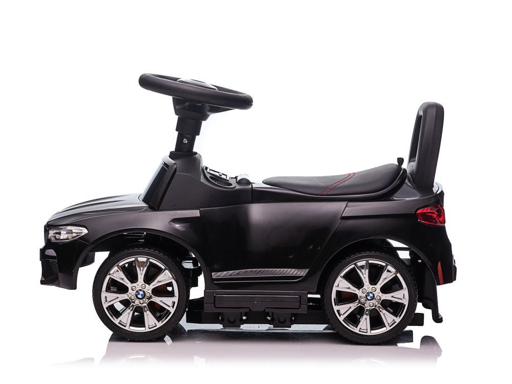 BMW 3-in-1 Walking Car (Foot-to-Floor, Push Car, and Swing Car) black