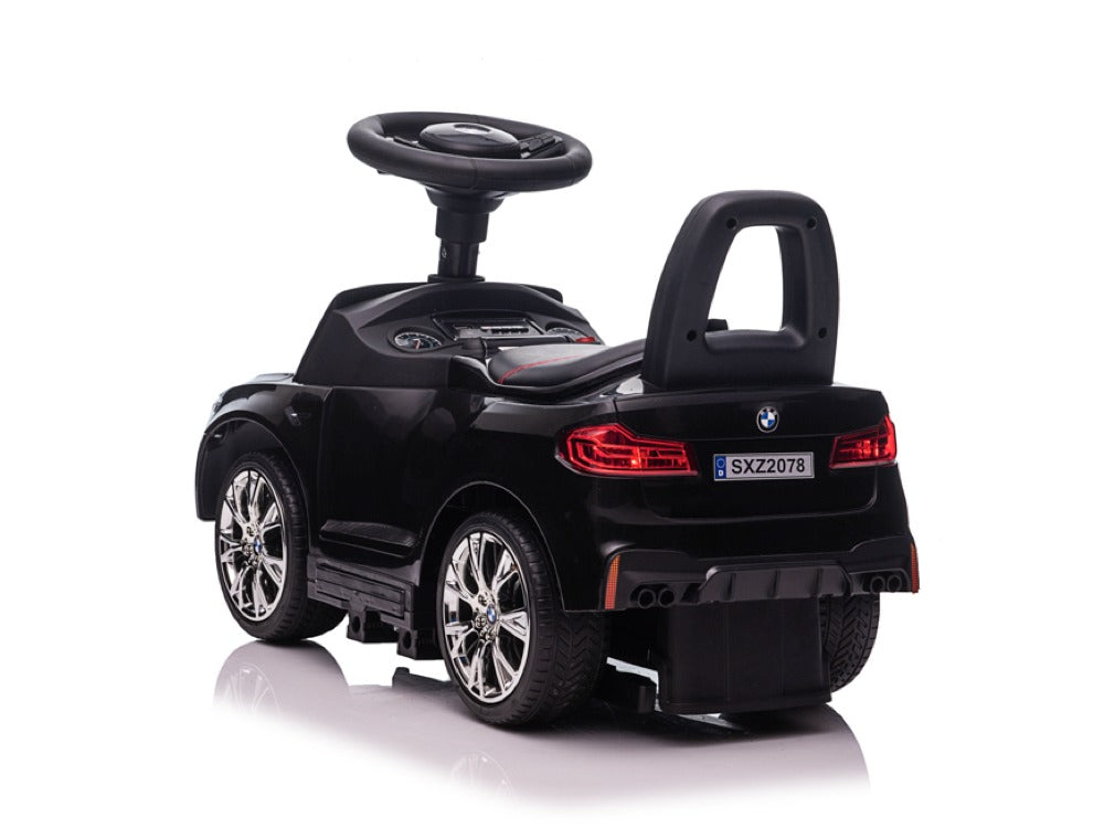 BMW 3-in-1 Walking Car (Foot-to-Floor, Push Car, and Swing Car) black