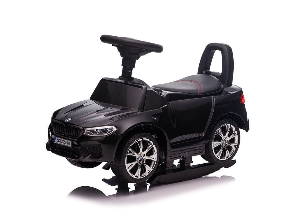 BMW 3-in-1 Walking Car (Foot-to-Floor, Push Car, and Swing Car) black