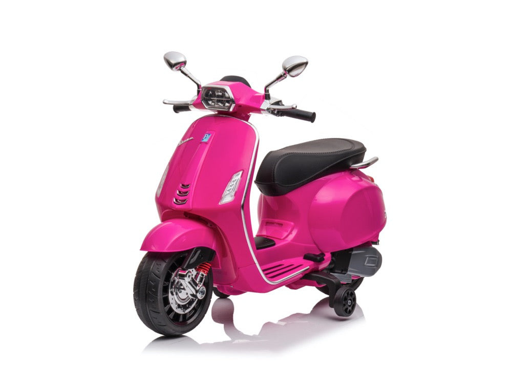 Vespa Primavera - Electric children's scooter pink