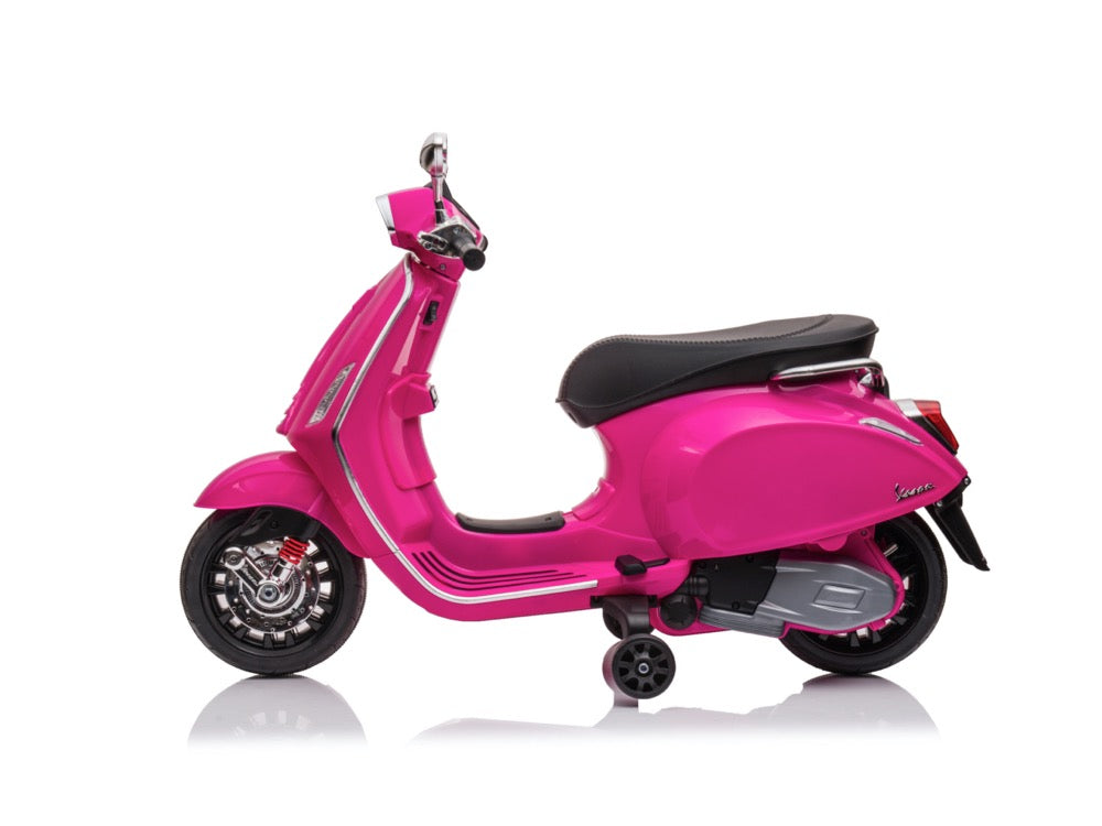 Vespa Primavera - Electric children's scooter pink