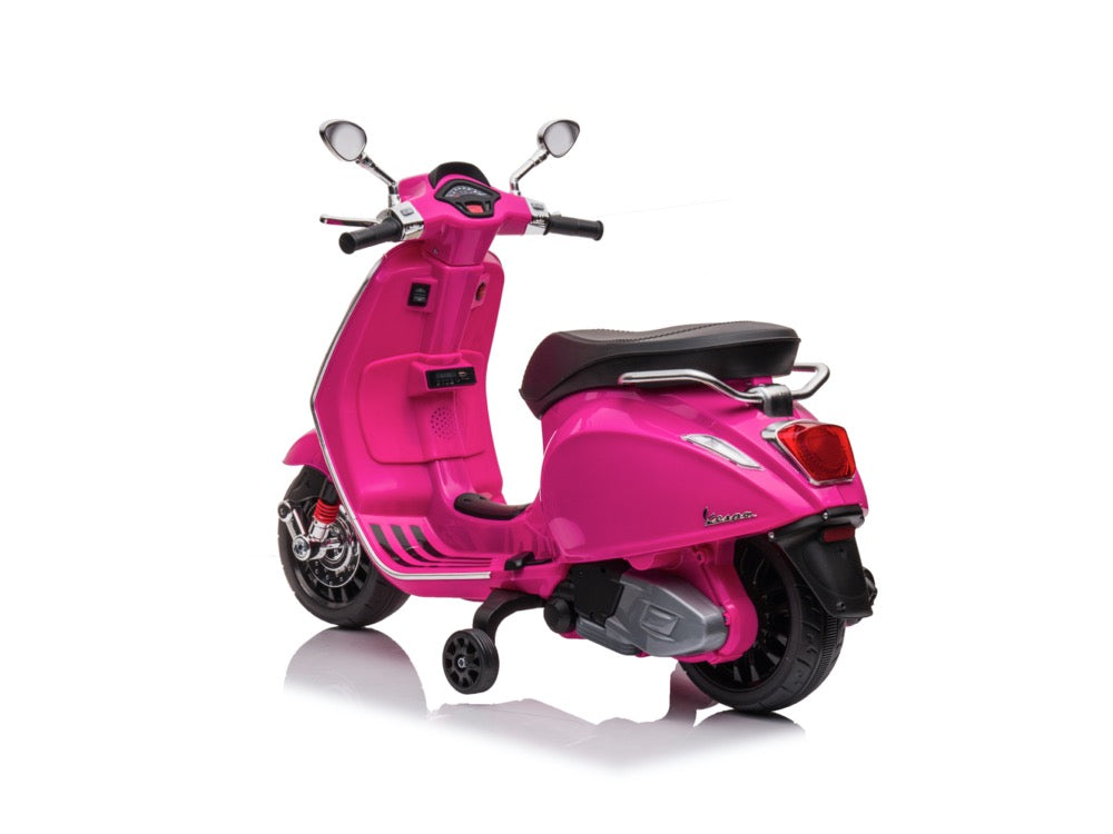 Vespa Primavera - Electric children's scooter pink