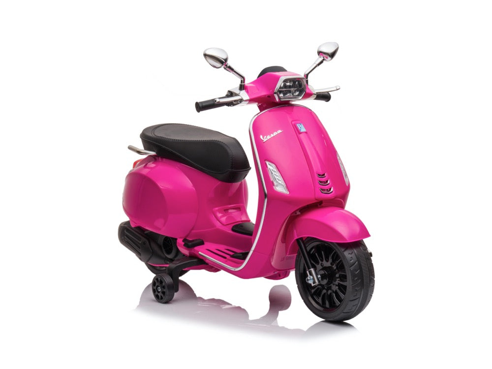 Vespa Primavera - Electric children's scooter pink