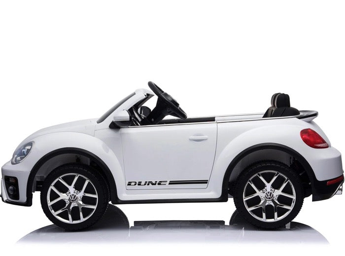 Volkswagen Beetle - Electric kid car white