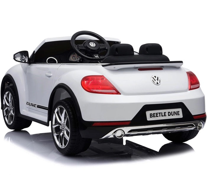 Volkswagen Beetle - Electric kid car white