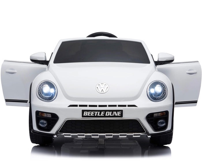 Volkswagen Beetle - Electric kid car white